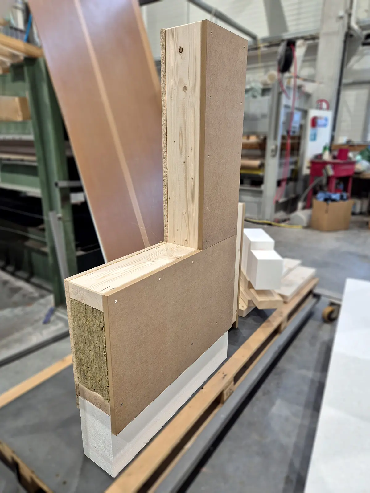 Plinth profiles for wooden walls