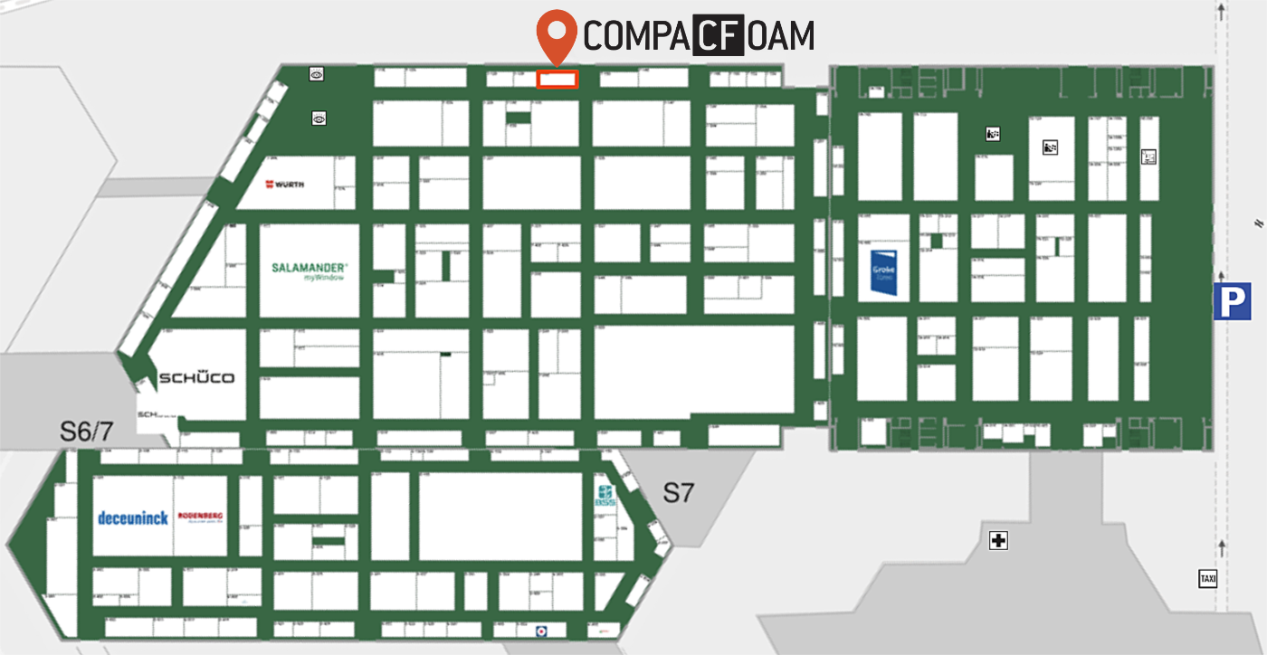 NürnbergMesse Hallenplan Detail